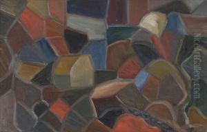 Kleurmozaik by Karel Albert Schmidt