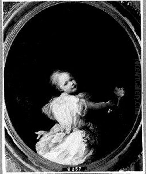 Portrait of Justine Therese Civile (1855-1951), Baronesse de Constant Rebecque de Villars - view 1