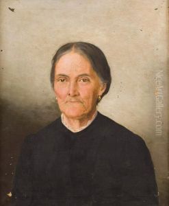 Ritratto Di Giuseppina Caporaletti Rotini Di Montepagano by Pasquale Celommi