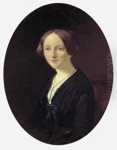 Adelaide Cornelia Henriette Gaymans (1832-1891) by Petrus Theodorus Van Wijngaerdt