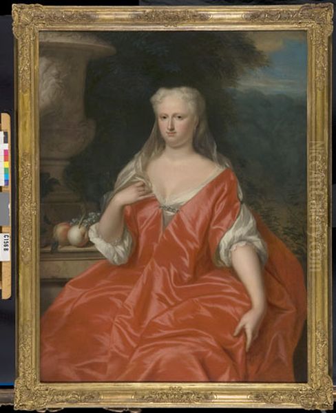 Portrait of Johanna Jacoba van Campen (1712-1770), wife of Pieter van Hoorn (1706-1763) - view 1