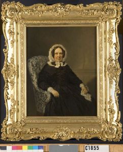 Wilhelmine Busch (1772-1852). Echtgenote van Hieronymus Sill by Nicolaas Pieneman