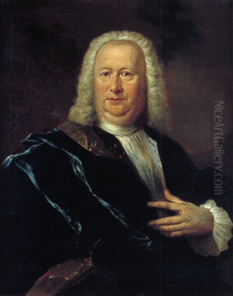Portrait of Arend Thomee, husband of Helena Gillerdon - view 1