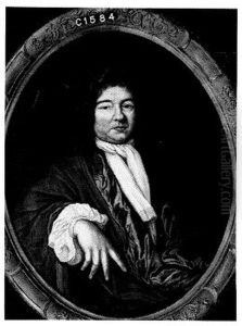 Portrait of Johannes Radaeus I (1638-1712) by Johannes van Haensbergen