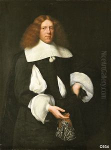 Portrait of an man by Jan Albertsz Rotius