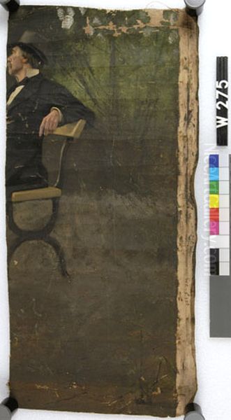 Portret grootvader Witsen op stoel - view 1