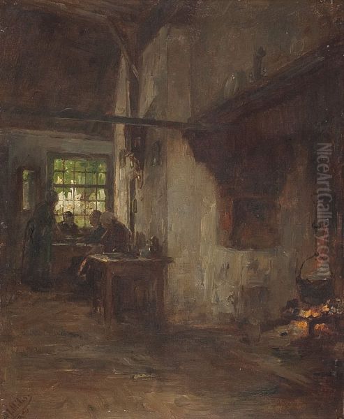 Interieur met grote schouw - view 1
