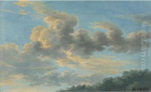 Cloud Study In The Late Afternoon by Jean-Michel Cels