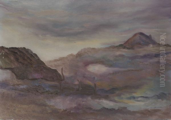 Landschap met schuur - view 1