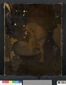 Naakt bij het voetbad by Willem Witsen