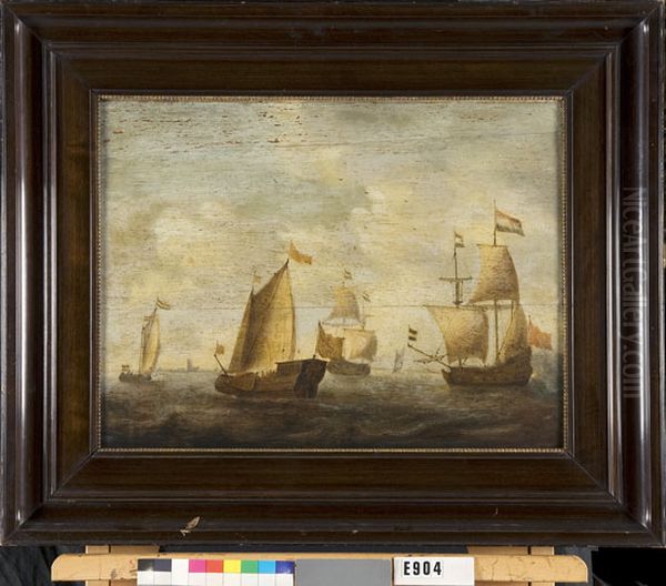 Schepen op de werf van Goeree - view 1