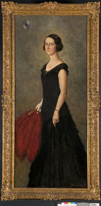 Portrait of Mrs H.L. Merens Houtman Portrait of Mrs H.L. Merens Houtman