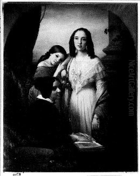 Henrietta Augusta (1836-1865), Maria Johanna Justina (1837-1919) en Johanna Cornelia Maria (1827-1914) - view 1