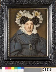 Frederica Louise Wilhelmina (1774-1848), gravin von Heiden Reinestein. Echtgenote van Jonkheer Maurits Adriaan de Savornin Lohman by Willem Bartel Van Der Kooi