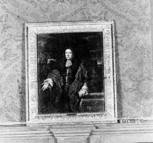 Portret van een man by Gerard Hoet