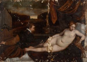 Venus with an Organist and a Dog