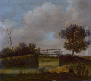 Landscape with Bridge, known as 'The Small Bridge' by Jan van Goyen