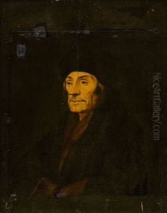 Portrait of Desiderius Erasmus (1466/69-1536) by Hans Holbein the Younger