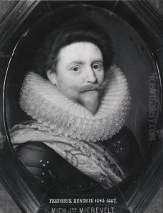 Portrait of Frederik Hendrik (1584-1647), Prince of Orange by Michiel Jansz. van Mierevelt