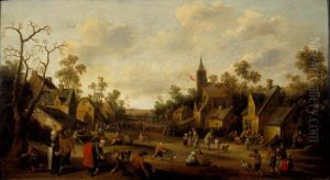 Village Scene Village Scene