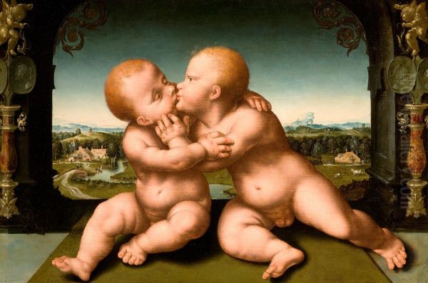 Christ and John the Baptist as Children - view 1