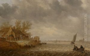 View of Dordrecht from Papendrecht