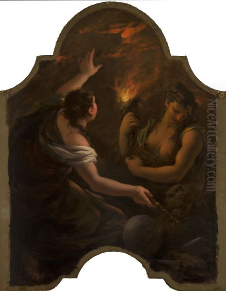Allegorical Representation, Possibly a Depiction of 'Raison d'Etat' - view 1