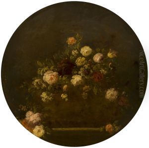 Flowers in a Vase by Giovanni Antonio Pellegrini