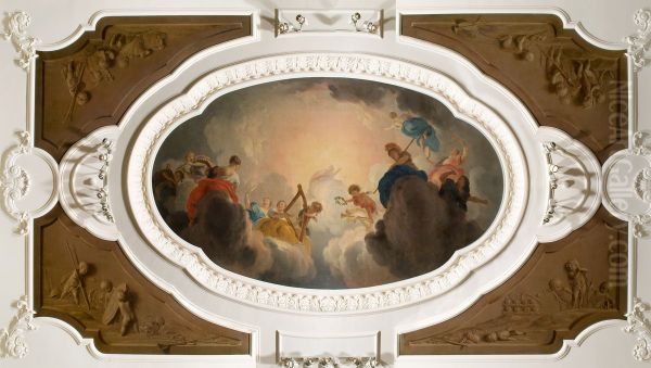 Apollo Surrounded by the Nine Muses - view 1