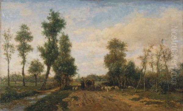 Landscape with Sandy Road - view 1