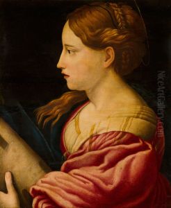 St Barbara by Parmigianino