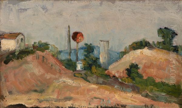 Railroad Cut (La Tranchee) - view 1