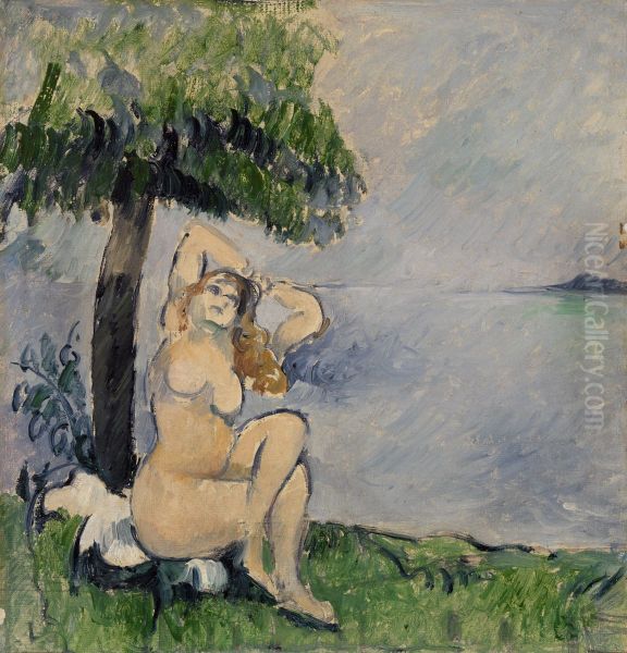 Bather at the Seashore (Baigneuse au bord de la mer) - view 1