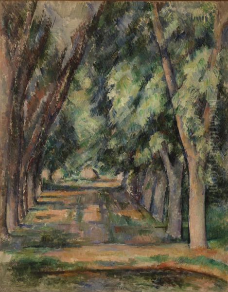 The Allee of Chestnut Trees at the Jas de Bouffan (L'allee des marronniers au Jas de Bouffan) - view 1