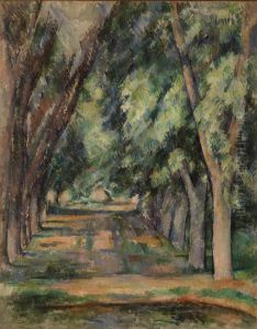 The Allee of Chestnut Trees at the Jas de Bouffan (L'allee des marronniers au Jas de Bouffan) by Paul Cezanne