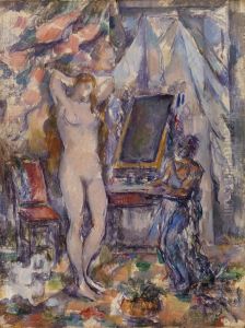 The Toilette (La Toilette) by Paul Cezanne