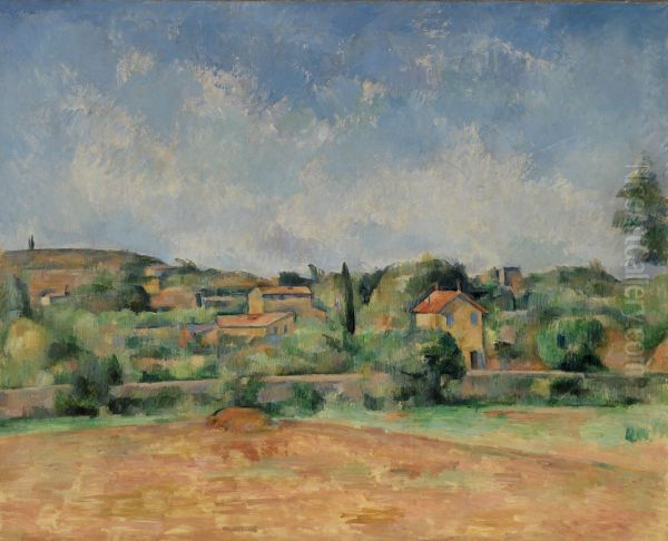The Bellevue Plain, also called The Red Earth (La Plaine de Bellevue, dit aussi Les Terres Rouges) - view 1