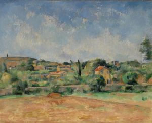 The Bellevue Plain, also called The Red Earth (La Plaine de Bellevue, dit aussi Les Terres Rouges)