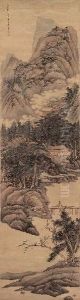 Mountain Temple by Gao Cen