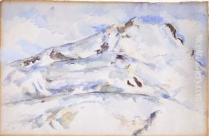Mont Sainte-Victoire (La Montagne Sainte-Victoire) by Paul Cezanne