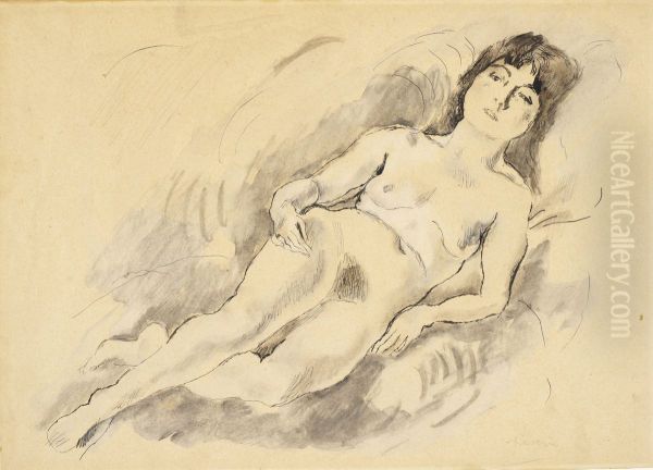 Reclining Nude - view 1