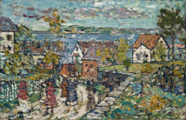 Landscape (Road & Town) - view 1