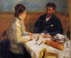 The Lunch by Pierre Auguste Renoir