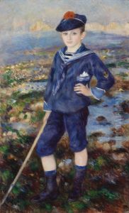 Sailor Boy (Portrait of Robert Nunes) by Pierre Auguste Renoir