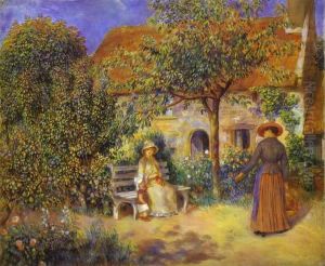 In Brittany (En Bretagne) by Pierre Auguste Renoir