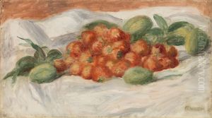 Strawberries and Almonds (Fraises et amandes) by Pierre Auguste Renoir