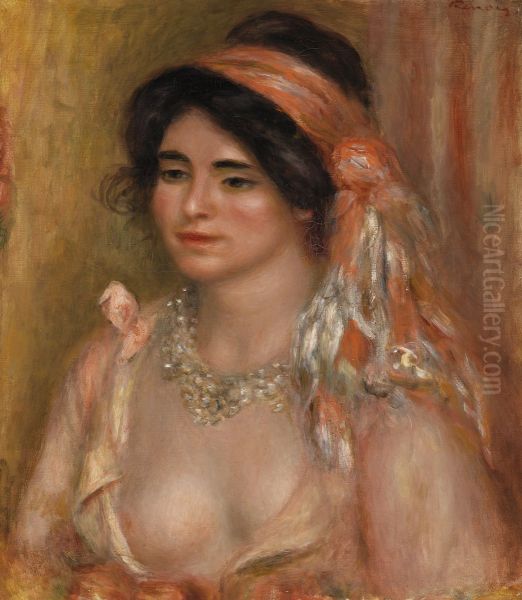 Woman with Black Hair (Jeune femme avec cheveux noirs, buste) - view 1