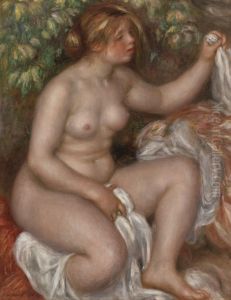 After the Bath (La Sortie du bain) by Pierre Auguste Renoir