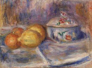 Fruit and Bonbonniere by Pierre Auguste Renoir