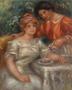 Tea Time by Pierre Auguste Renoir